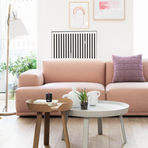 Grote bank pastel roze} Grote bank pastel roze